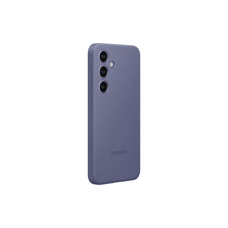 Silikoninis dėklas Samsung Galaxy S24 Violetinis vienspalvis