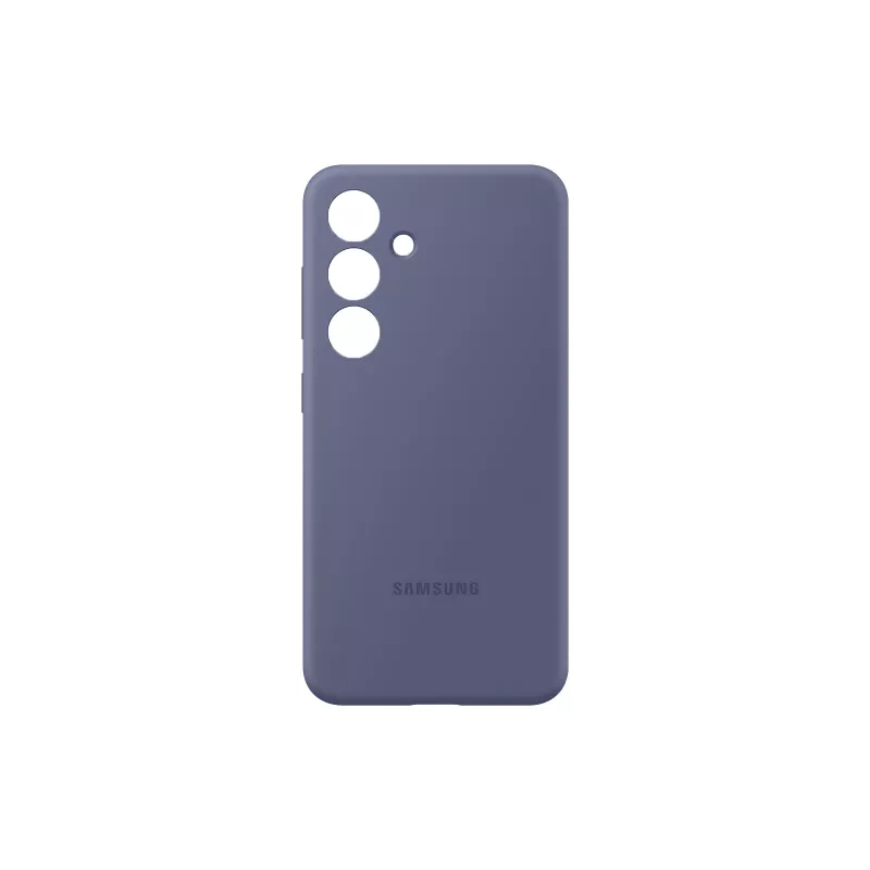 Silikoninis dėklas Samsung Galaxy S24 Violetinis vienspalvis