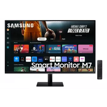 Samsung M70D kompiuterio monitorius 81,3 cm (32 col.) 3840 x 2160 pikselių 4K Ultra HD LED juodos spalvos