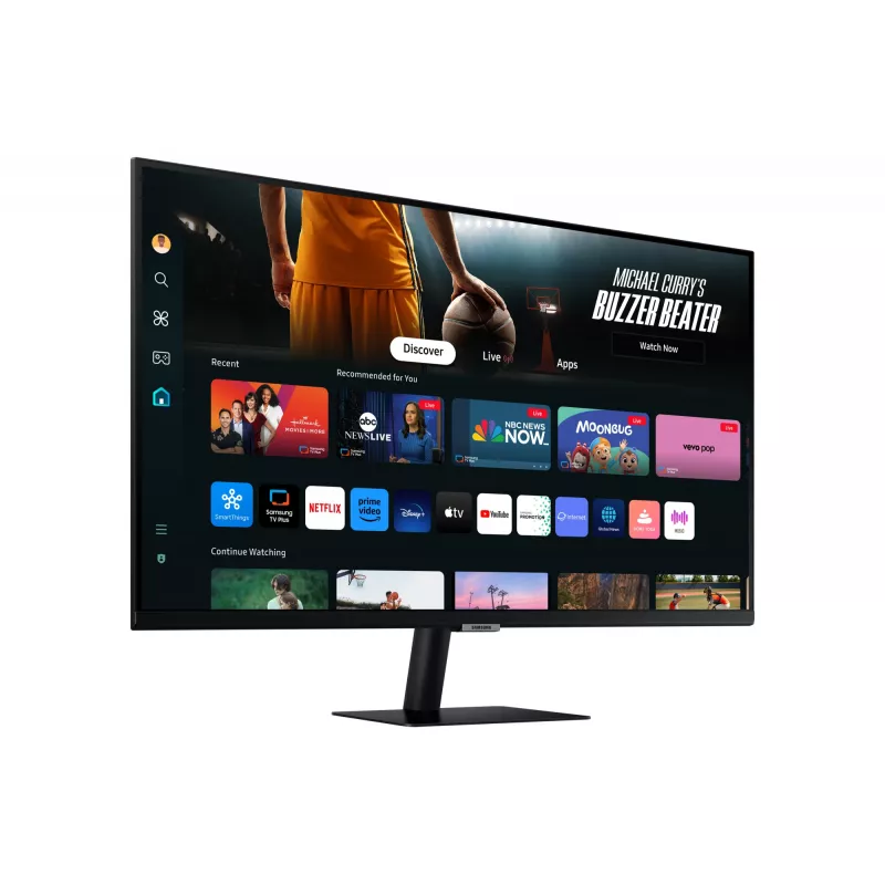 Samsung M70D kompiuterio monitorius 81,3 cm (32 col.) 3840 x 2160 pikselių 4K Ultra HD LED juodos spalvos