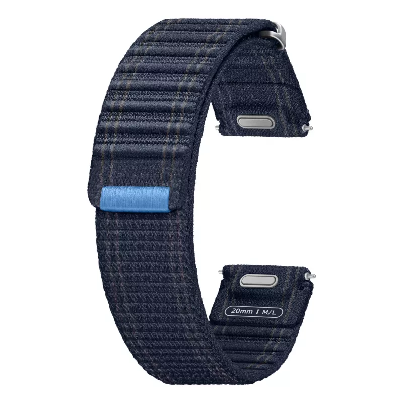 Samsung Fabric Band (M/L) for Galaxy Watch 7, Band, Smartwatch, Navy, Samsung, Galaxy Watch 7, Fabric