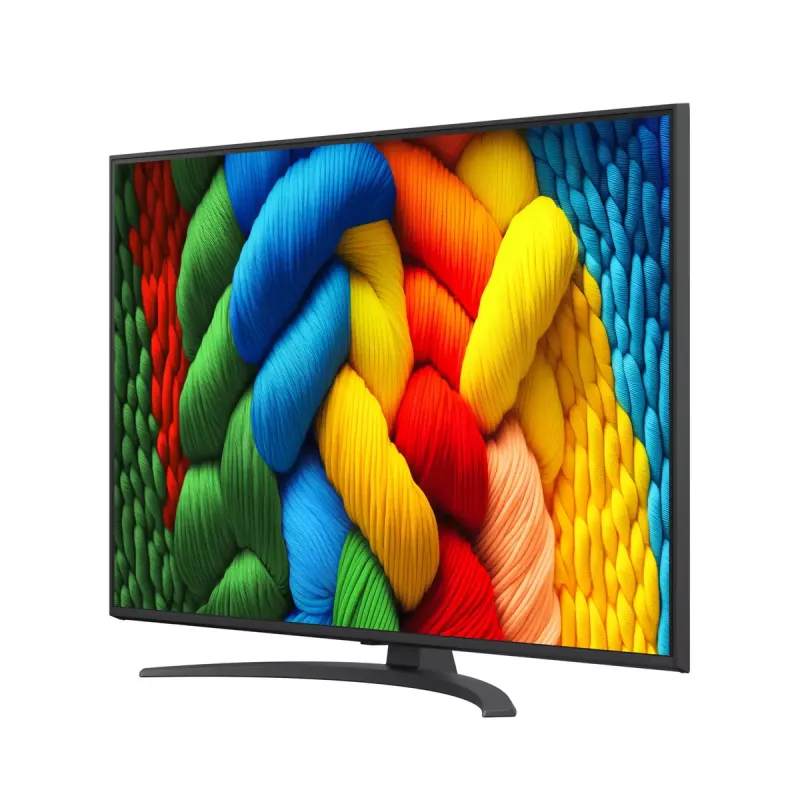 LG NanoCell AI 50NANO81A6A 127 cm (50 col.) 4K Ultra HD išmanusis televizorius Wi-Fi juodas