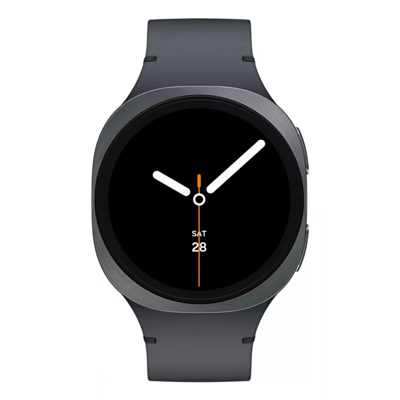 “Samsung Galaxy Watch8” SM-L325FDAAXEF išmanusis laikrodis / sportinis laikrodis 3,3 cm (1,3 colio) AMOLED 40 mm skaitmeninis 438 x 448 pikselių 4G grafitas Wi-Fi GPS (palydovinis)