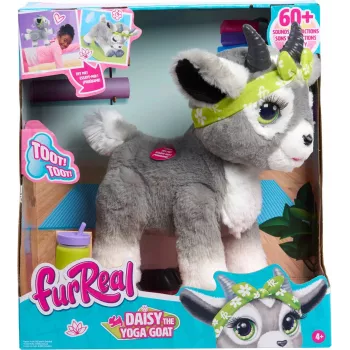 FurReal Daisy the Yoga Goat, berniukams/mergaitėms, 4 m., garsinis