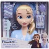 Just Play Disney Frozen 2, makiažo / šukuosenų lėlės galva, moteriška, 3 m., 120 mm, įvairiaspalvė