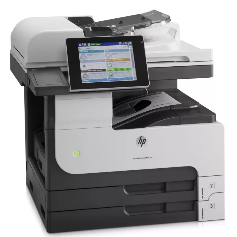 HP LaserJet Enterprise MFP M725dn, Lazerinis, Vienspalvis spausdinimas, 1200 x 1200 DPI, A3, Tiesioginis spausdinimas, Juoda, Pilka