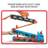Hot Wheels City Speedway Hauler Carrier su 3 žaisliniais automobiliukais, Transporto priemonių rinkinys, 4 metai, Plastikas, Pilka, Įvairiaspalvis