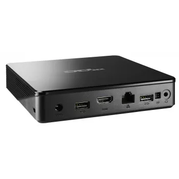 Shuttle XPC nano NS02EV2 Rockchip RK3368 2 GB DDR3L-SDRAM 16 GB eMMC Android 8.1 Nettop Mini PC juodas