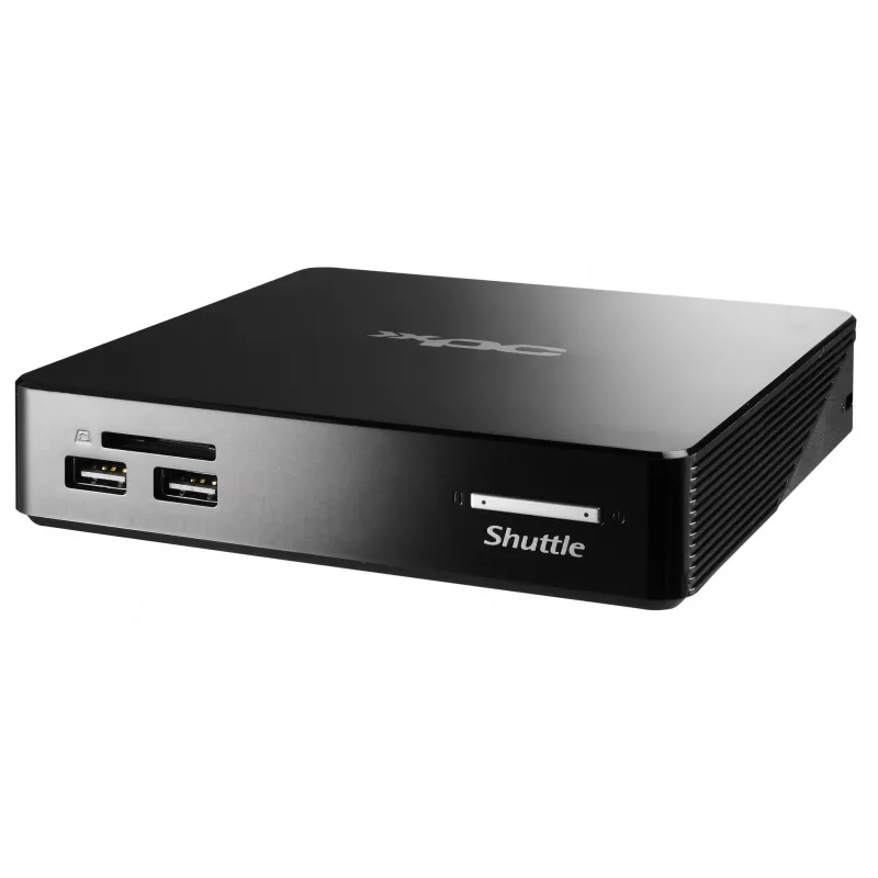 Shuttle XPC nano NS02EV2 Rockchip RK3368 2 GB DDR3L-SDRAM 16 GB eMMC Android 8.1 Nettop Mini PC juodas