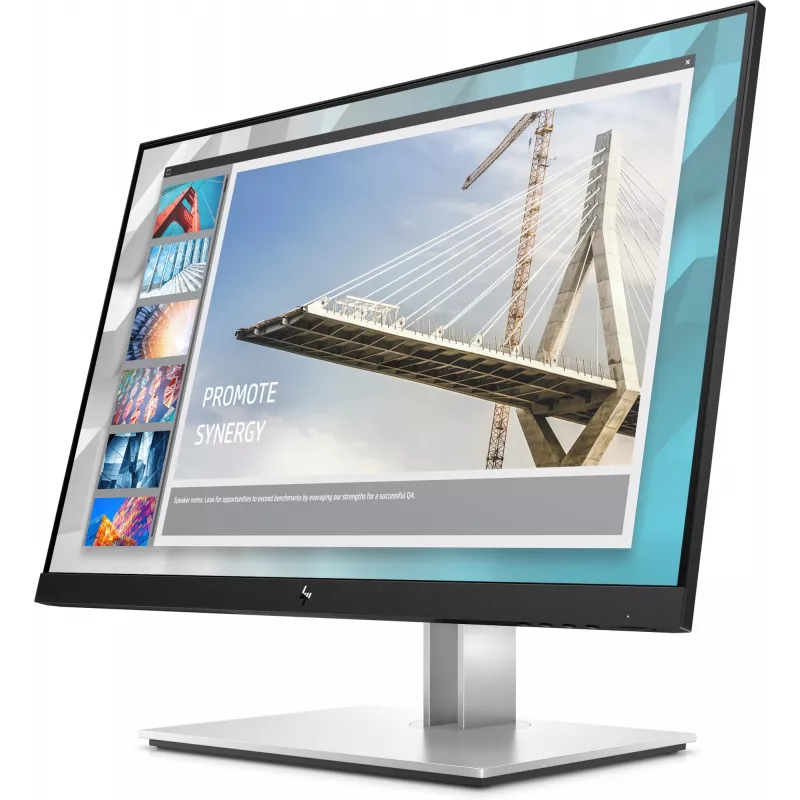 HP E-Series E24i G4 WUXGA monitorius, 61 cm (24 colių), 1920 x 1200 pikselių, WUXGA, LCD, 5 ms, juodas