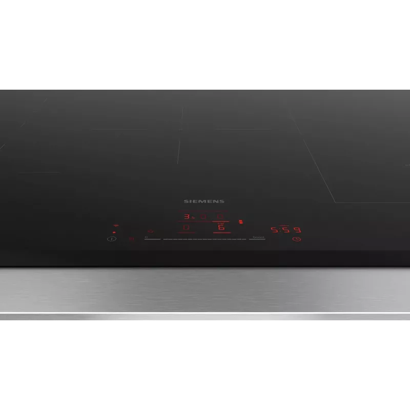 Siemens iQ500 ED851HWB1E kaitlentė Juoda Įmontuojama 80 cm Zoninė indukcinė kaitlentė 5 zonos
