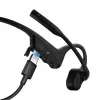 SHOKZ OpenComm2 2025 Upgrade belaidės Bluetooth ausinės su kaulų laidumo technologija vaizdo konferencijoms, USB-C įkrovimo prievadas | 16 val. pokalbių laikas, 29 m belaidis veikimo nuotolis, 1 val. įkrovimo laikas | Įskaitant triukšmą slopinančią mikrofoną su lankstoma svirtimi, juodos spalvos