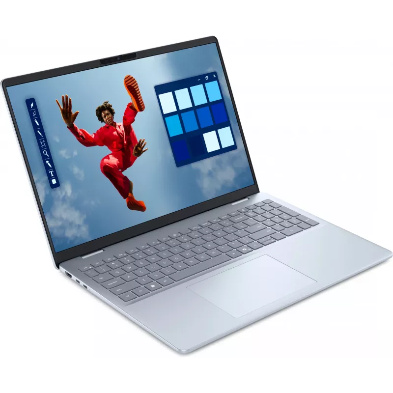 Dell 16 Plus DB16250 nešiojamasis kompiuteris — Intel Core Ultra 9 288V, 16 colių Quad HD+ jutiklinis ekranas, 32 GB RAM, 1 TB SSD, Windows 11 Pro, mėlynas
