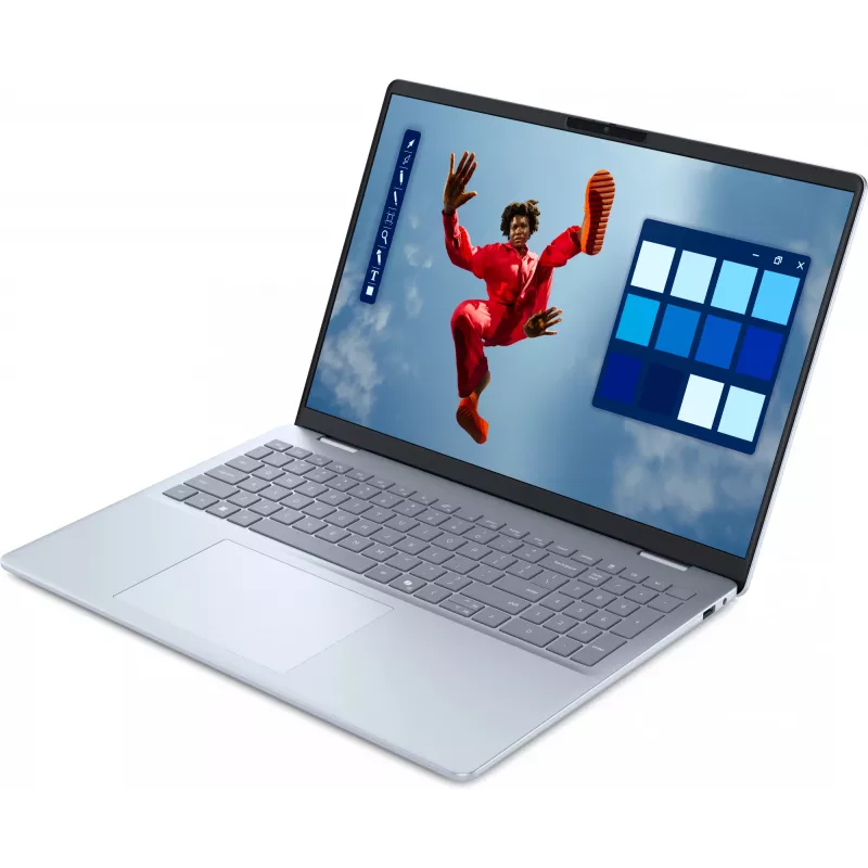 Dell 16 Plus DB16250 nešiojamasis kompiuteris — Intel Core Ultra 9 288V, 16 colių Quad HD+ jutiklinis ekranas, 32 GB RAM, 1 TB SSD, Windows 11 Pro, mėlynas