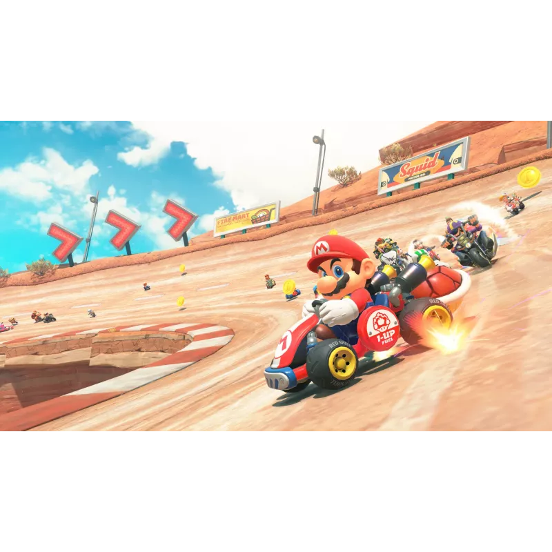 Nintendo Mario Kart World, Nintendo Switch 2, kelių žaidėjų režimas, fizinė laikmena