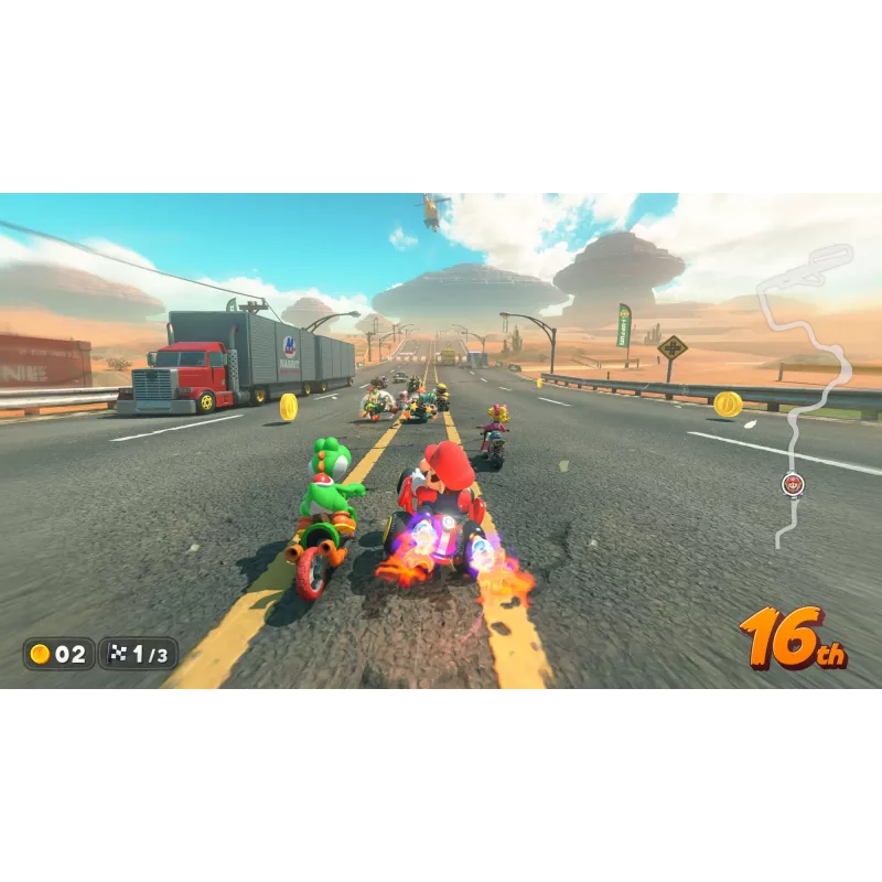 Nintendo Mario Kart World, Nintendo Switch 2, kelių žaidėjų režimas, fizinė laikmena