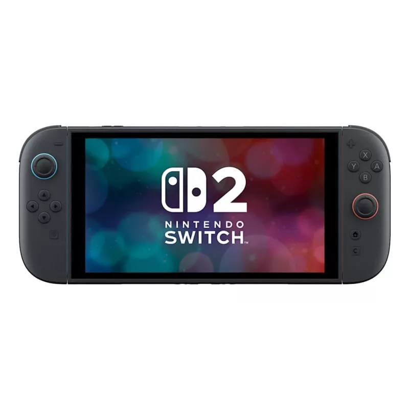 Žaidimų konsolė NINTENDO Switch 2, juoda – 7,9 col. LCD 1920×1080, 120 Hz, 256 GB, 5220 mAh baterija, Wi‑Fi 6, Bluetooth, HDR10
