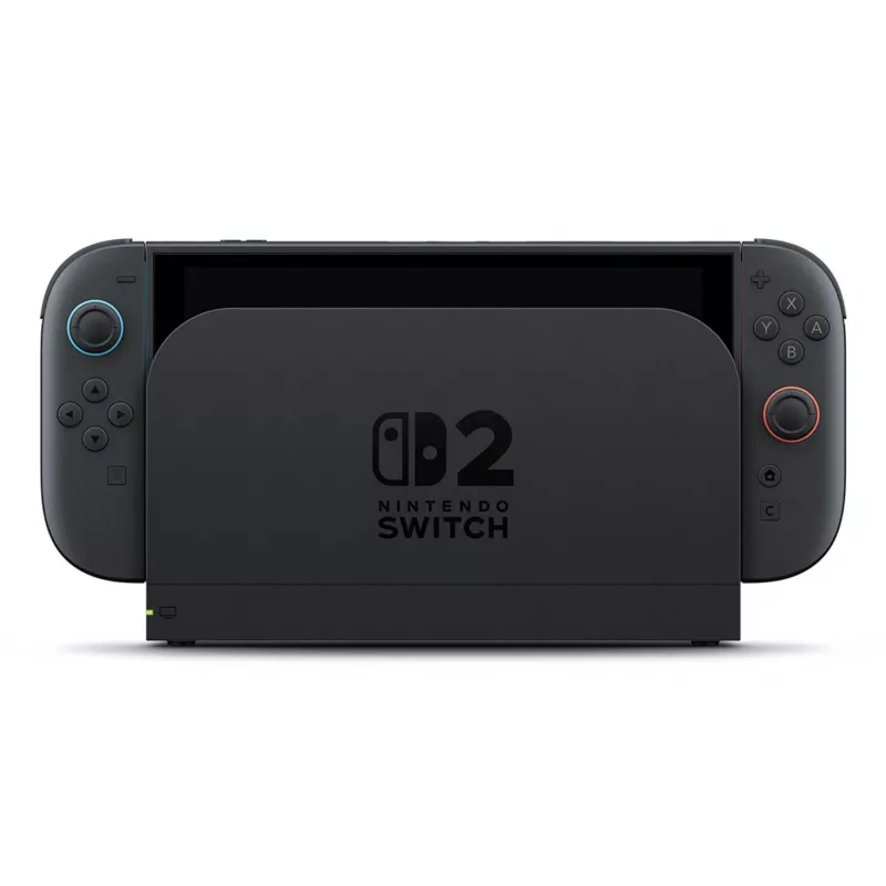Žaidimų konsolė NINTENDO Switch 2, juoda – 7,9 col. LCD 1920×1080, 120 Hz, 256 GB, 5220 mAh baterija, Wi‑Fi 6, Bluetooth, HDR10