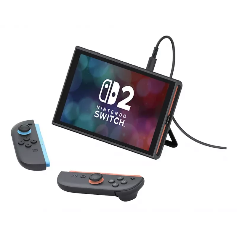 Žaidimų konsolė NINTENDO Switch 2, juoda – 7,9 col. LCD 1920×1080, 120 Hz, 256 GB, 5220 mAh baterija, Wi‑Fi 6, Bluetooth, HDR10