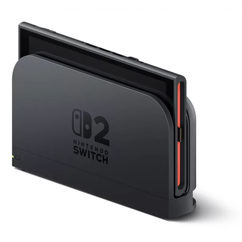 Žaidimų konsolė NINTENDO Switch 2, juoda – 7,9 col. LCD 1920×1080, 120 Hz, 256 GB, 5220 mAh baterija, Wi‑Fi 6, Bluetooth, HDR10