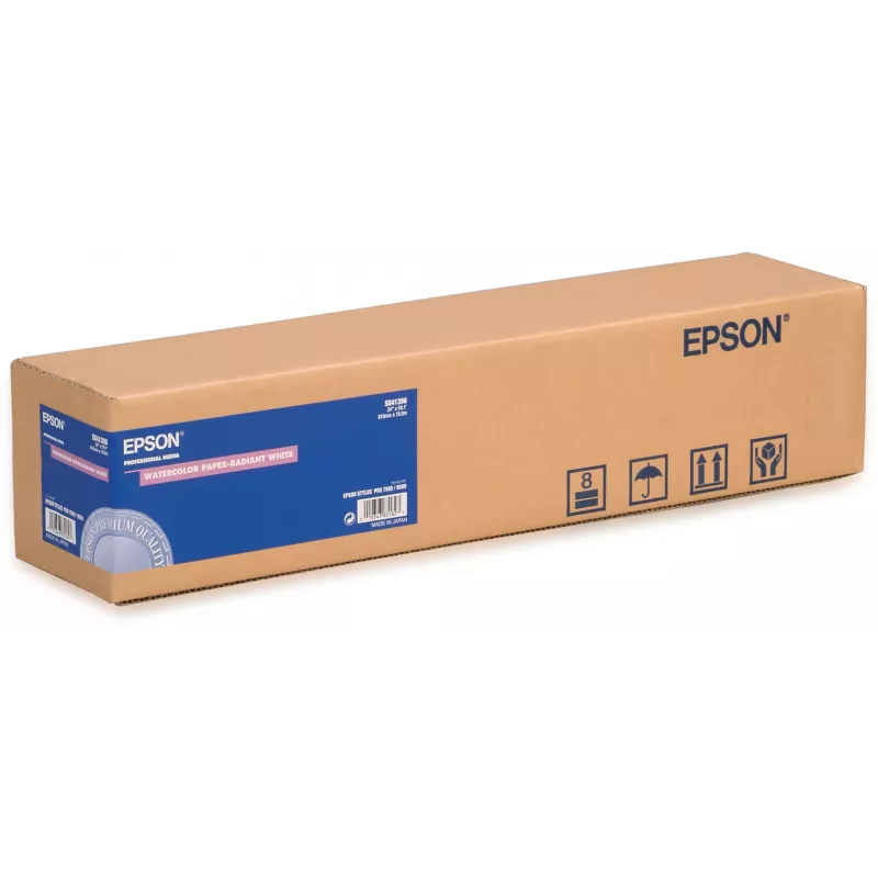 Epson Water Color Paper - Radiant White Roll, 24 colis x 18 m, 190 g/m²