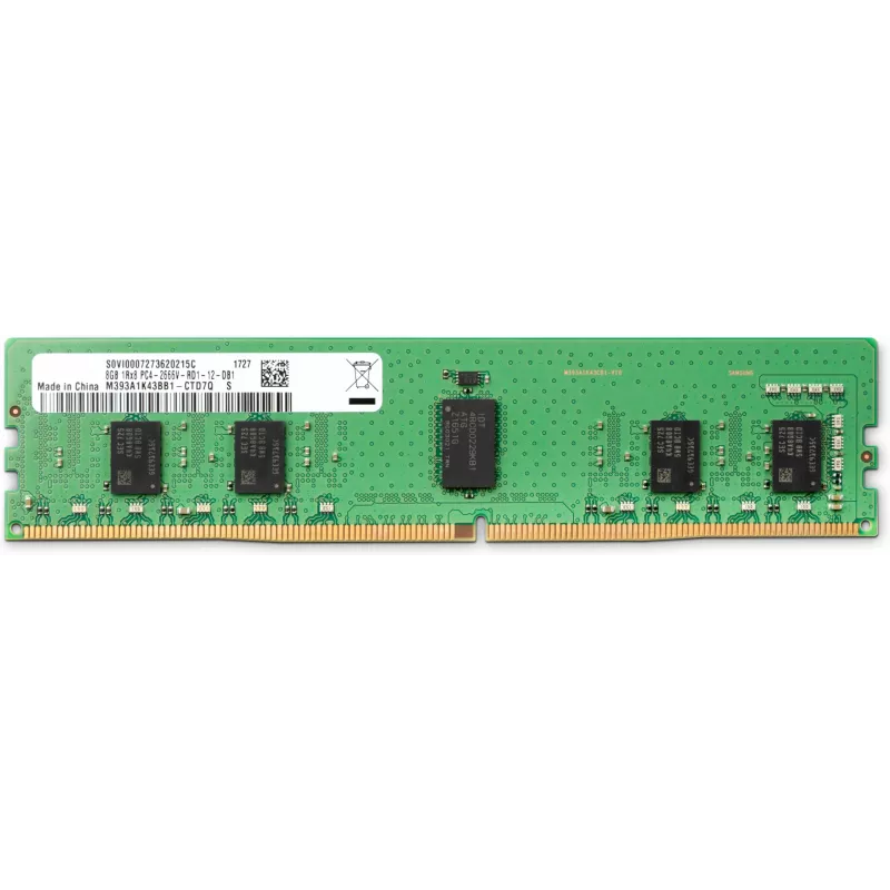 HP 1XD84AA atminties modulis 8 GB 1 x 8 GB DDR4 288 kontaktų DIMM ECC
