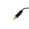 StarTech.com 6 pėdų 3,5 mm stereofoninis garso kabelis - M/M, 3,5 mm, kištukas, 3,5 mm, kištukas, 1,8 m, juodas