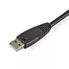 StarTech.com 1,8 m 4-in-1 USB DVI KVM laidas su garsu ir mikrofonu