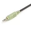 StarTech.com 1,8 m 4-in-1 USB DVI KVM laidas su garsu ir mikrofonu