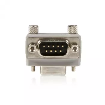 StarTech.com Right Angle DB9 to DB9 Serial Cable Adapter Type 1 - M/F
