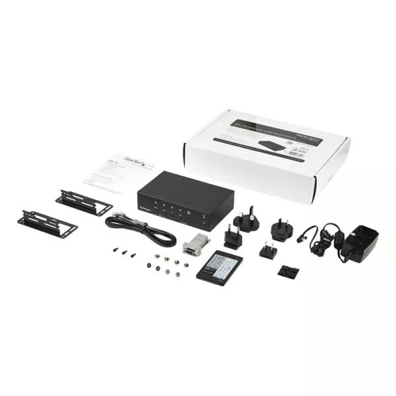 StarTech.com Multi-Input to HDMI Automatic Switch and Converter - 4K