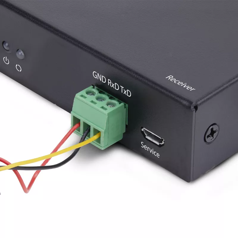 “StarTech.com” HDMI imtuvas per IP tinklą, skirtas IH2006 produktų serijai, 4K 60Hz, be tvarkyklių, AVoIP, komplekte tvirtinimo rinkinys, tik imtuvas