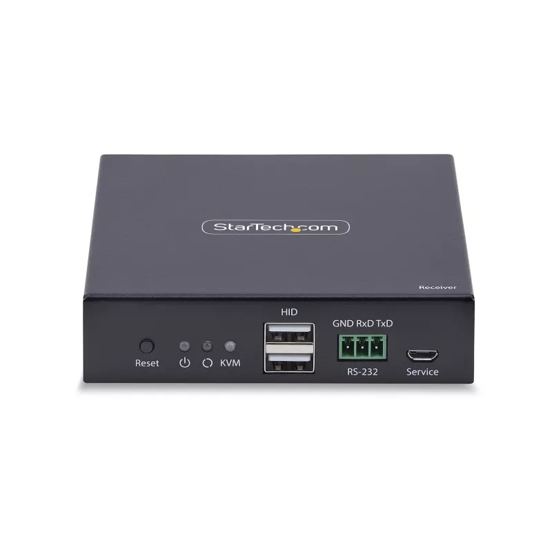 StarTech.com HDMI KVM imtuvas per IP tinklą IH2006 serijos gaminiams, 4K 60Hz, nereikalaujantis tvarkyklių, AVoIP, komplekte tvirtinimo rinkinys, tik imtuvas