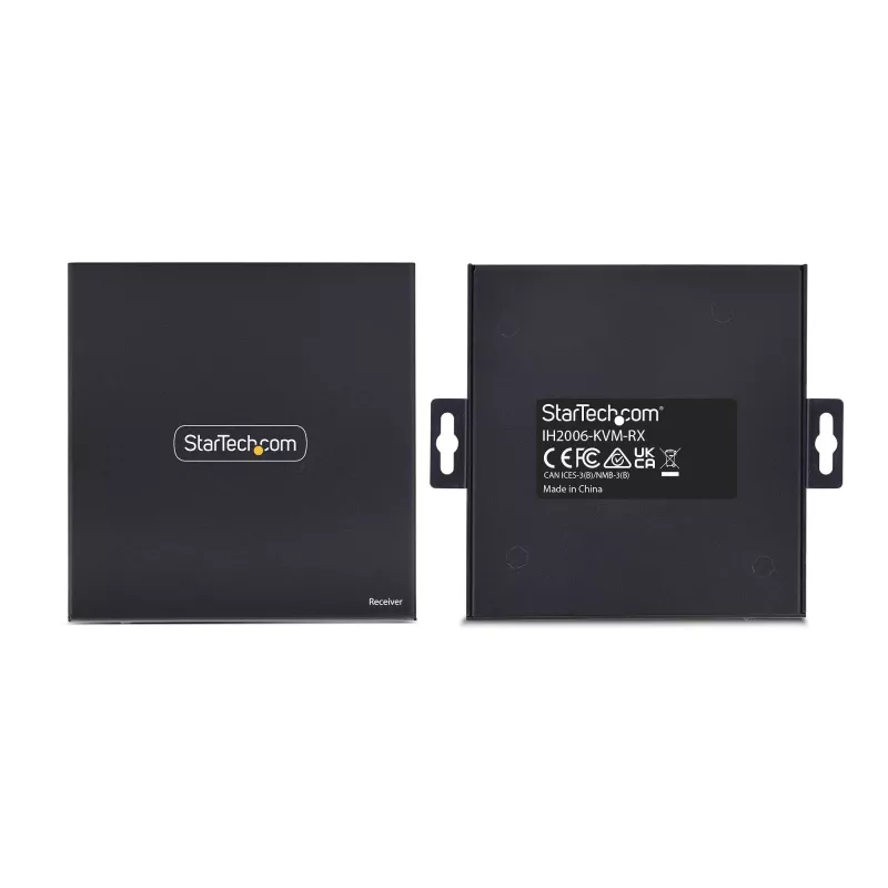 StarTech.com HDMI KVM imtuvas per IP tinklą IH2006 serijos gaminiams, 4K 60Hz, nereikalaujantis tvarkyklių, AVoIP, komplekte tvirtinimo rinkinys, tik imtuvas