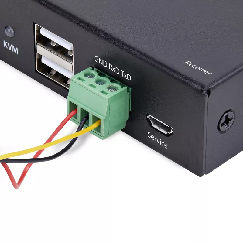 StarTech.com HDMI KVM imtuvas per IP tinklą IH2006 serijos gaminiams, 4K 60Hz, nereikalaujantis tvarkyklių, AVoIP, komplekte tvirtinimo rinkinys, tik imtuvas