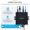 StarTech.com HDMI KVM imtuvas per IP tinklą IH2006 serijos gaminiams, 4K 60Hz, nereikalaujantis tvarkyklių, AVoIP, komplekte tvirtinimo rinkinys, tik imtuvas