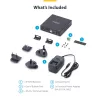 StarTech.com HDMI KVM imtuvas per IP tinklą IH2006 serijos gaminiams, 4K 60Hz, nereikalaujantis tvarkyklių, AVoIP, komplekte tvirtinimo rinkinys, tik imtuvas