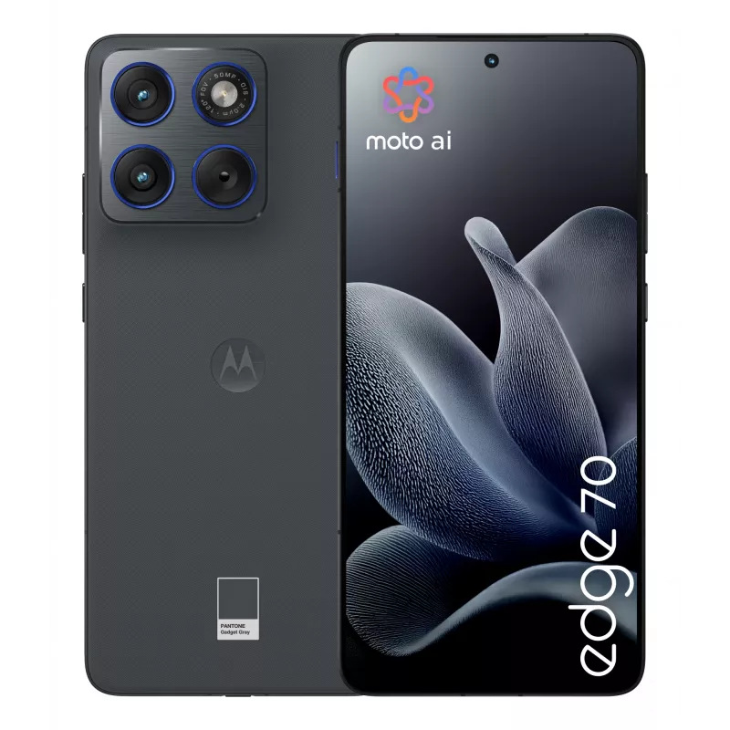 Motorola edge 70 17 cm (6.7 colio) Dual SIM Android 16.0 5G USB Type-C 12 GB 512 GB 4800 mAh Pilka