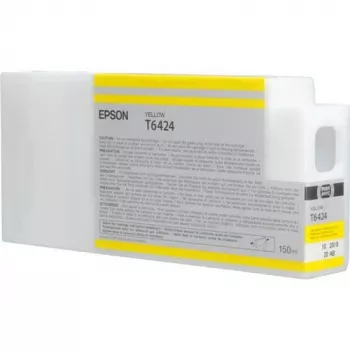 Epson T6424 geltonas rašalo kasetė (150 ml), Geltona, pigmentinis rašalas, 150 ml, 1 vnt.