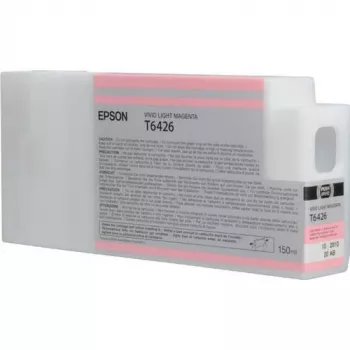 Epson T6426 Vivid Light Magenta rašalo kasetė (150 ml), standartinė išeiga, šviesiai purpurinė, pigmentinis rašalas, 150 ml, 1 vnt.