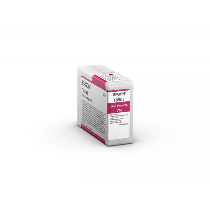 Epson Singlepack Magenta T850300, Vivid Magenta, pigmentinis rašalas, 80 ml, 1 vnt.