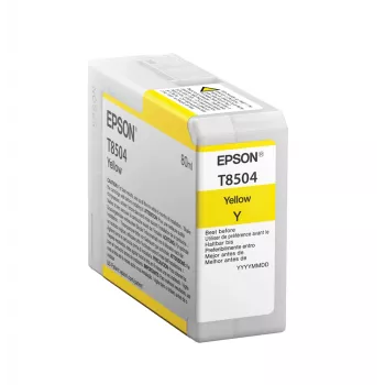 Epson Singlepack Geltona T850400, Geltona, pigmentinis rašalas, 80 ml, 1 vnt.