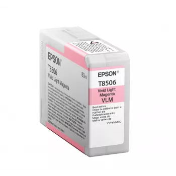 Epson Singlepack šviesiai rausvai raudona T850600, šviesiai rausvai raudona, pigmentinis rašalas, 80 ml, 1 vnt.