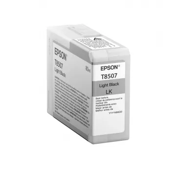 Epson Singlepack Light Juoda T850700, Light Juoda, pigmentinis rašalas, 80 ml, 1 vnt.