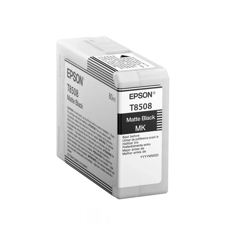 Epson Singlepack Matte Juoda T850800, matinė juoda, pigmentinis rašalas, 80 ml, 1 vnt.
