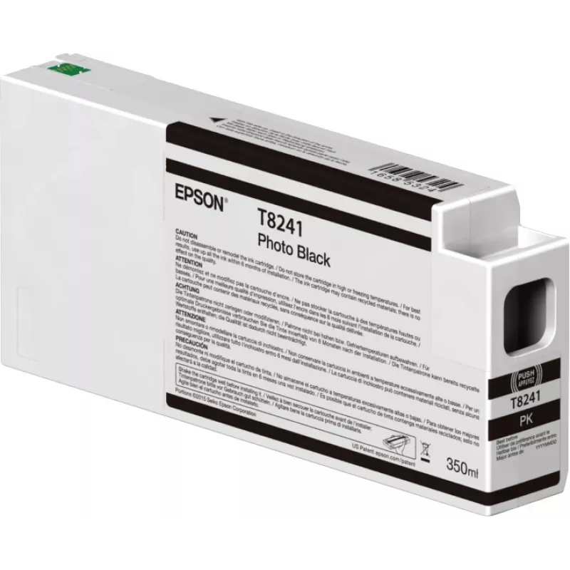 Epson Singlepack Photo Juoda T824100 UltraChrome HDX/HD 350ml