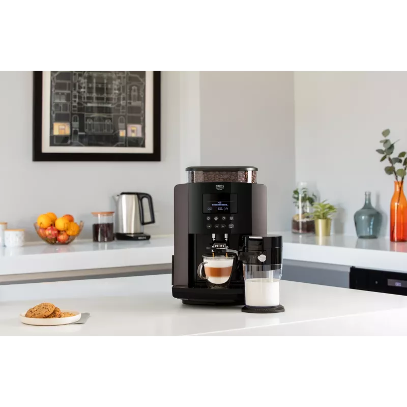 Krups Arabica EA819ECH kavos virimo aparatas Pilnai automatinis Espreso aparatas 1,7 l