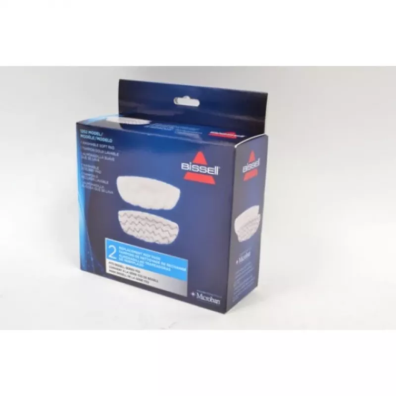 Bissell Vac & Steam - Šluostės, Baltos, Vac & Steam, Dėžutė, 2 vnt.
