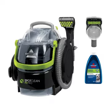 Bissell SpotClean Pet Pro kilimų valymo mašina Rankinė Gilus valymas Juoda, Žalia