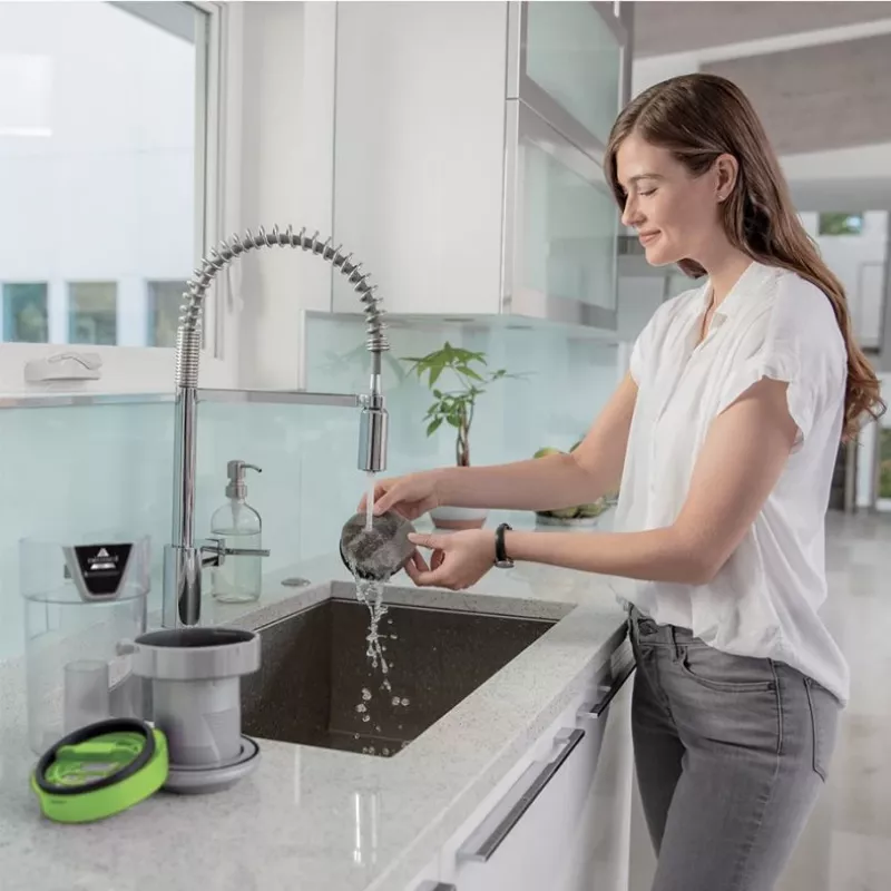 Bissell Multireach Active Pet Odor Management Filter, priešfiltris, vertikalus dulkių siurblys, juoda, mėlyna, Bissell, MultiReach Active 21V, 100 mm